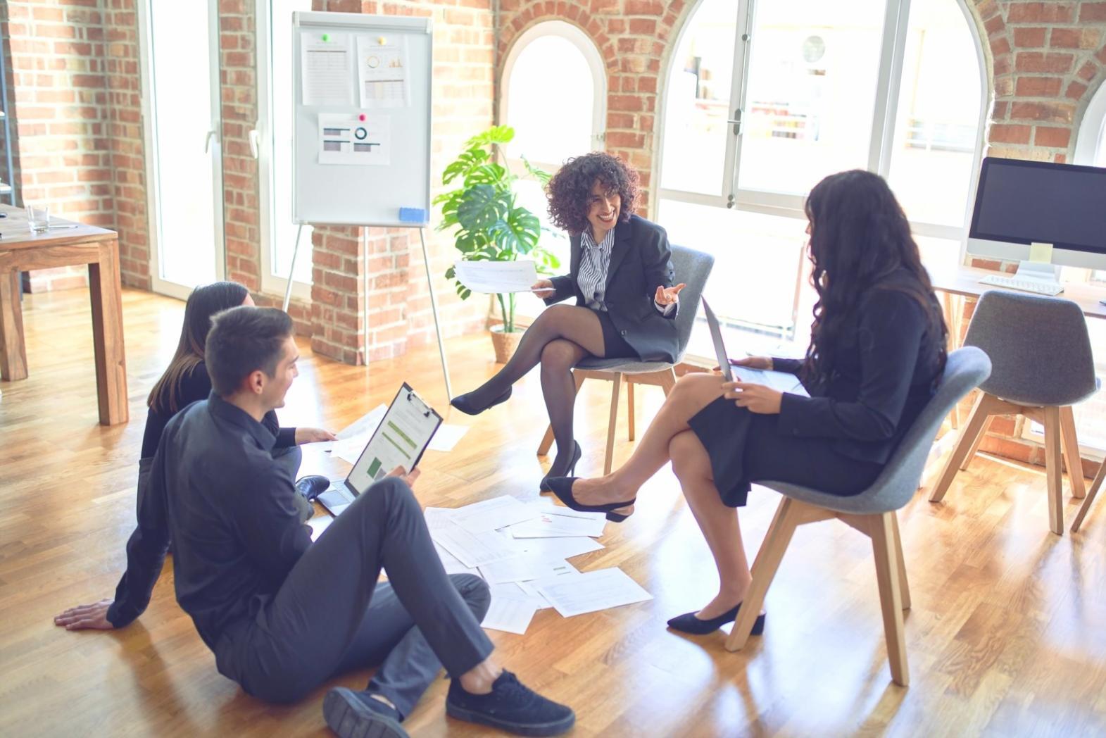 Professional business development workspace in Cairns